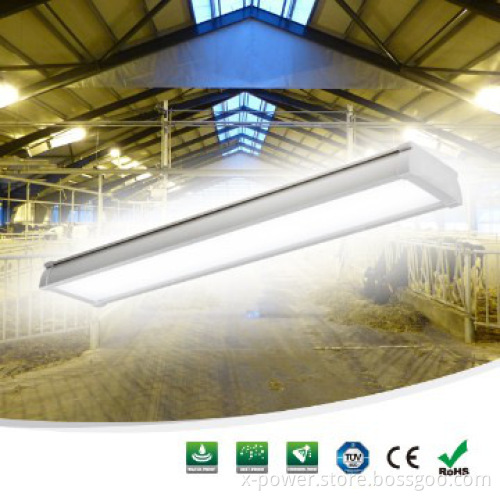 linear flat white 2ft vapor proof ip65 led batten ceiling lights